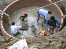 The LCASP project in Binh Dinh is effective from the management of animal waste through biogas