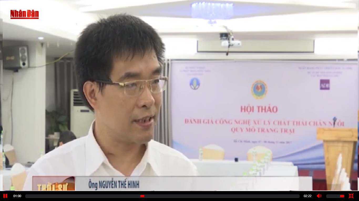 Ông Nguyễn Thế Hinh - Phó Trưởng ban QLCDANN, Giám đốc dự án